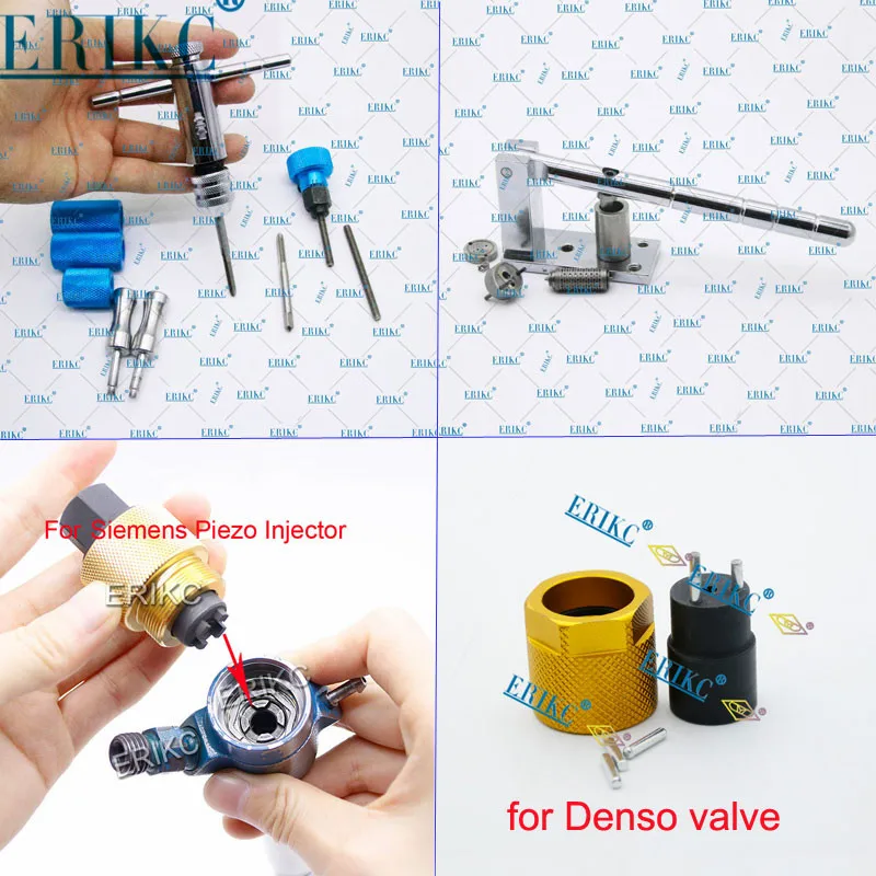 

Fuel Injector Disassembly Dismounting Repair Kit Parts Replace Tool for Bosch Denso Siemens Piezo Nozzle Injectors