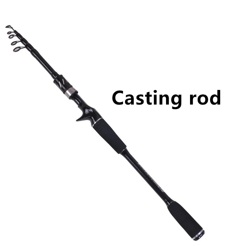 

2021 New 1.8m 2.1m 2.4m 2.7m 3.0m 3.3m 3.6m Carbon Telescopic Carbon Fishing Rod M Power Ultralight Travel Casting Spinning Rod