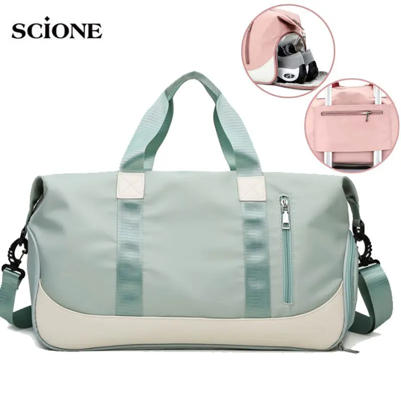 Сумка для фитнеса нейлоновая сухого и влажного спорта|Спортивные сумки| |