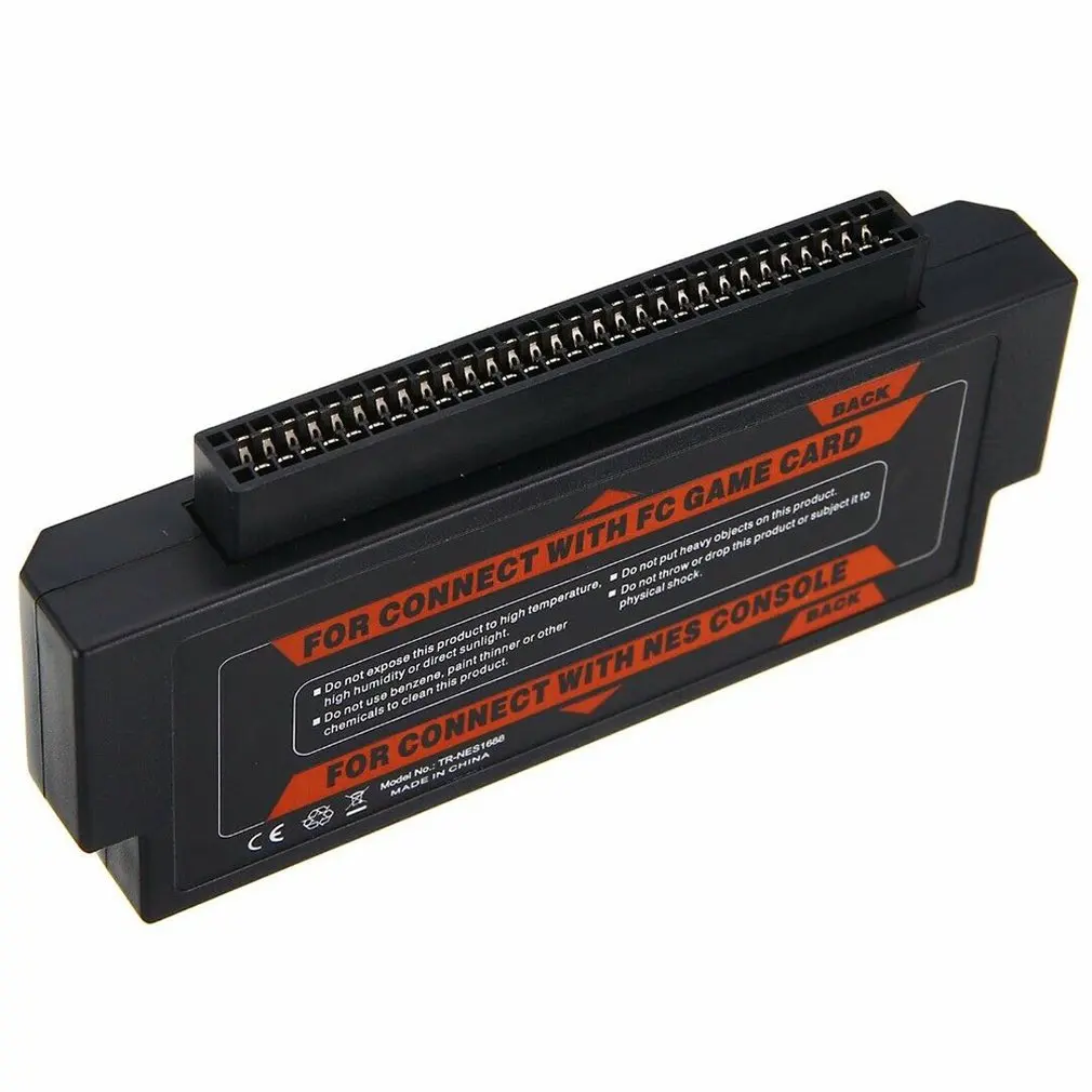 Красная и белая машина Fc 60 Pin в 72 Nes конвертер игровая карта конверсионная