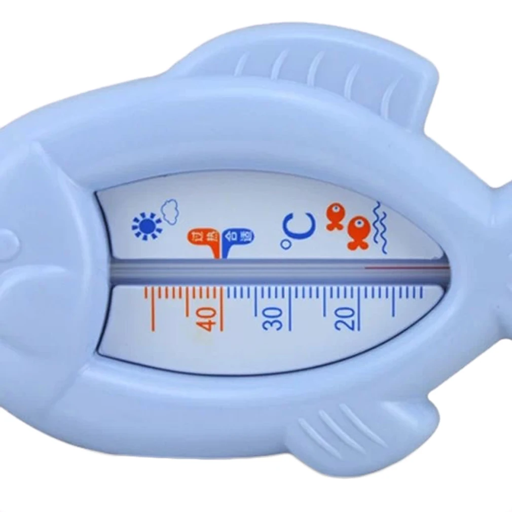 

Lovely Cute Fish Baby Water Thermometer Meter Plastic Kids Bath Water Toy