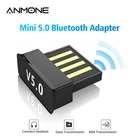 Мини беспроводной Bluetooth-ключ anmon 5,0 USB Bluetooth-адаптер для ПК планшета музыкальный приемник гарнитура клавиатура беспроводной разъем
