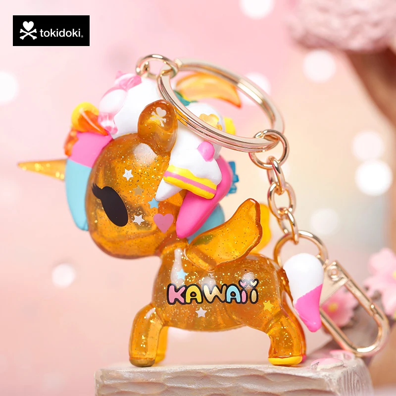 

Tokidoki Heartbeat Memories Unicorn Pendant-Night Cute Keychain Phone Backpack Pendant Caja Ciega Cute Kawaii Model Pendant