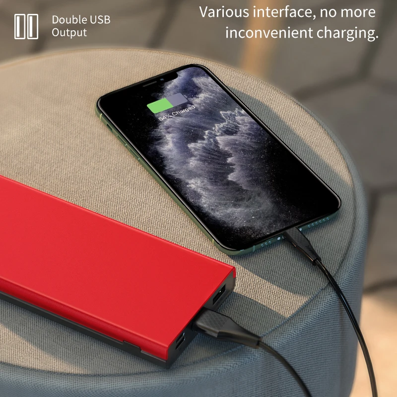 Внешний аккумулятор HOCO на 10000 мА · ч с USB-портами | Мобильные телефоны и аксессуары