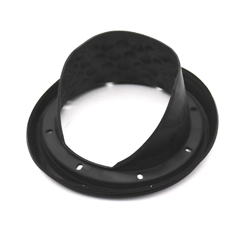 

1Pair Speaker Horn Cover Noise Reduction 6.5 "Silicone Seal Mount Adapter Rings