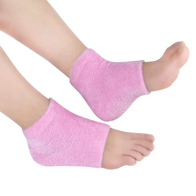 

Новый бренд 1 пара Новинка гелевые носки для пятки увлажняющие средство для ухода за ногами треснувшая нога сухая жесткая защита кожи оптом ...