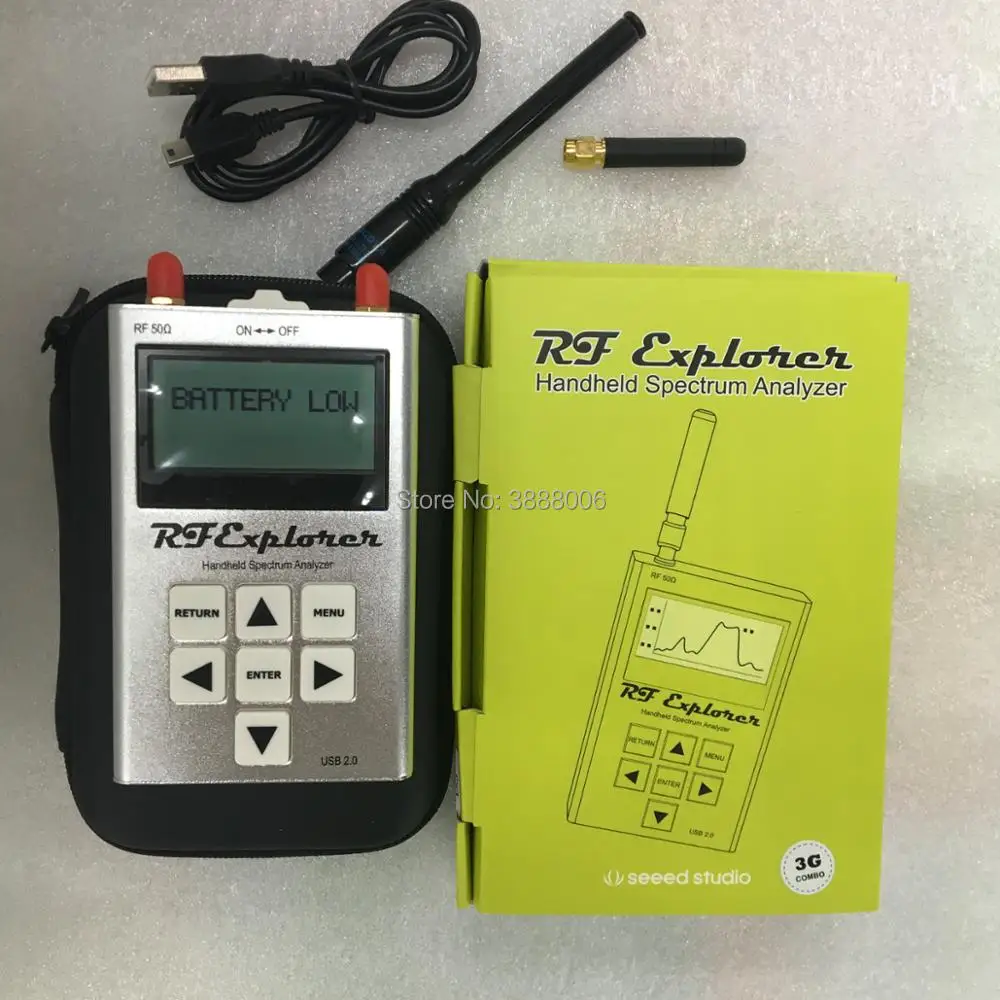 Портативный цифровой анализатор спектра RF Explorer-3G 15-2700 МГц | Инструменты