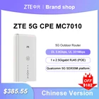 Оригинальный внешний Роутер ZTE MC7010 5G Sub6 + 4G LTE 5G NR NSA + SA Smartphone SDX55M платформа n137820283841777879
