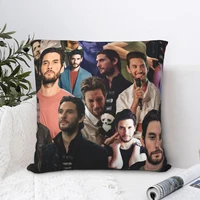 ben barnes collage square pillowcase cushion cover cute zipper home decorative polyester for room simple 4545cm