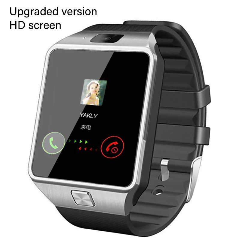 Новый DZ09 обновленная версия hd экран Smart Часы Android телефон вызова Relogio для