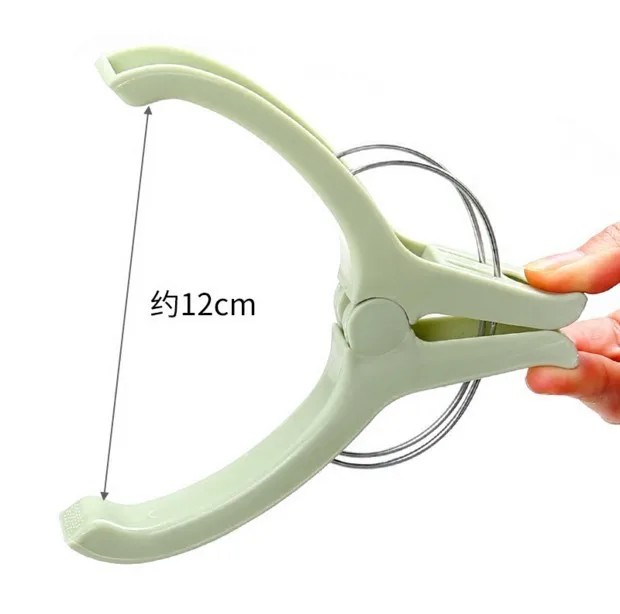 Пластиковая прищепка-вешалка более прочная с большим мощным ветровым зажимом