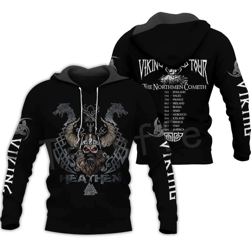 

LIASOSO Viking Tattoo Viking Warriors Legend New Fashion Trucksuit 3D Print Funny Unisex Sweatshirt Fashion Hoodie Men Clothing