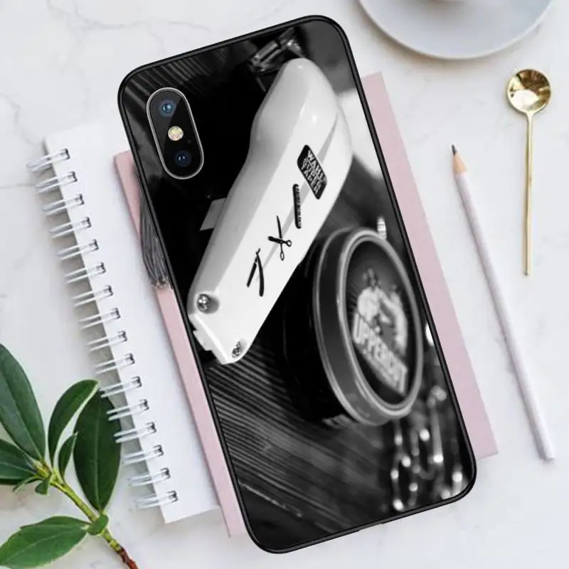 

Hair Stylist tools Barber Shop Phone Case for iPhone 11 12 mini pro XS MAX 8 7 6 6S Plus X 5S SE 2020 XR Luxury brand shell