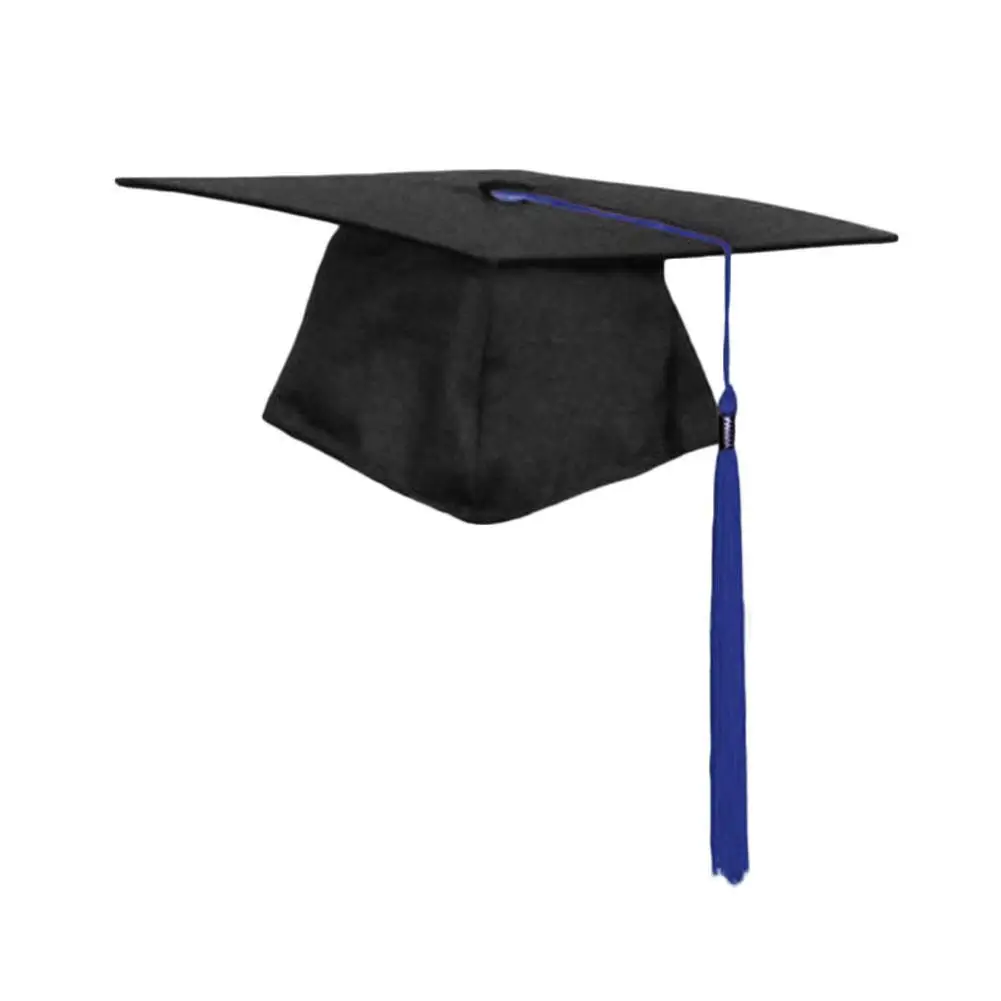 5 цветов Кепка для бакалавра с кисточками школьная выпускная шляпа вечерние