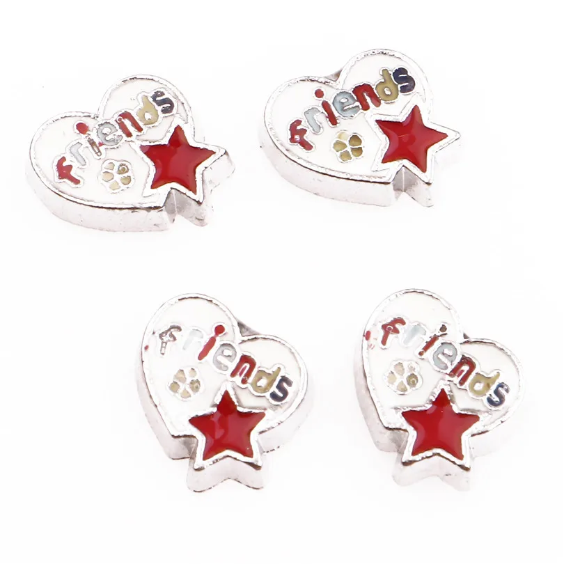 

20Pcs/Lot Friends Star Floating Charms Hand-made DIY for Glass Lockets