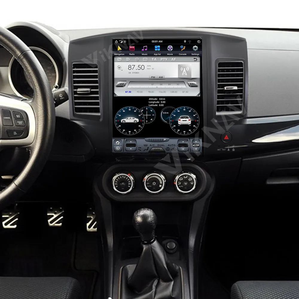 

Mitsubishi Lancer EVO 2007-2016 Android GPS DVD 12,1