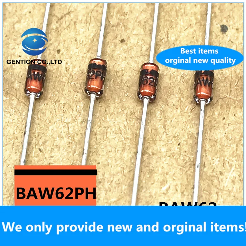 Новый оригинальный переключатель BAW62PH 1N4148 BAW62 импортный 75 в 0 25 А 2 пФ фотография 30