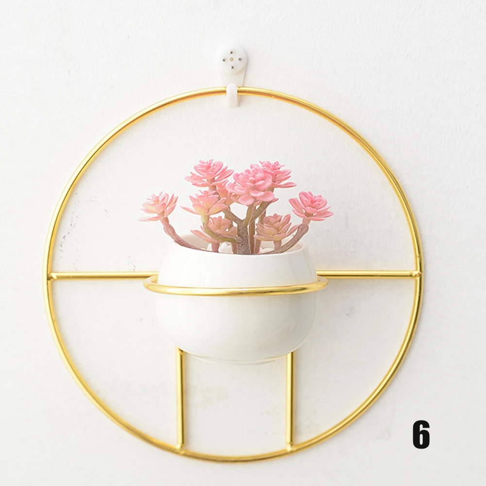 Горячий керамический цветочный горшок настенные горшки для влагозапасающего