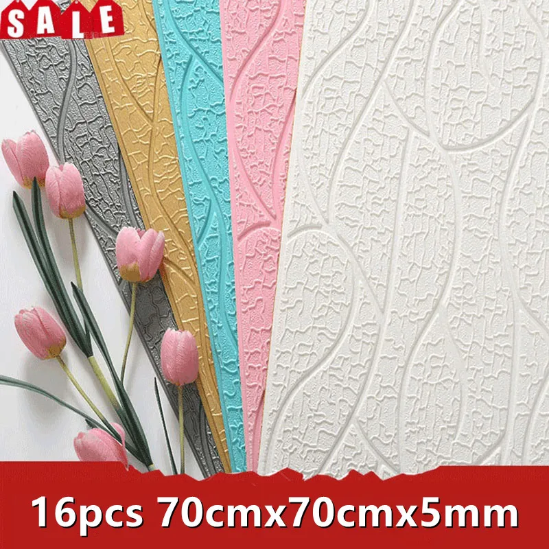 

Самоклеящиеся настенные 3D стикеры, водонепроницаемые пенопластовые 3D обои, обои для спальни, кухни, Детские декоративные настенные Стикеры