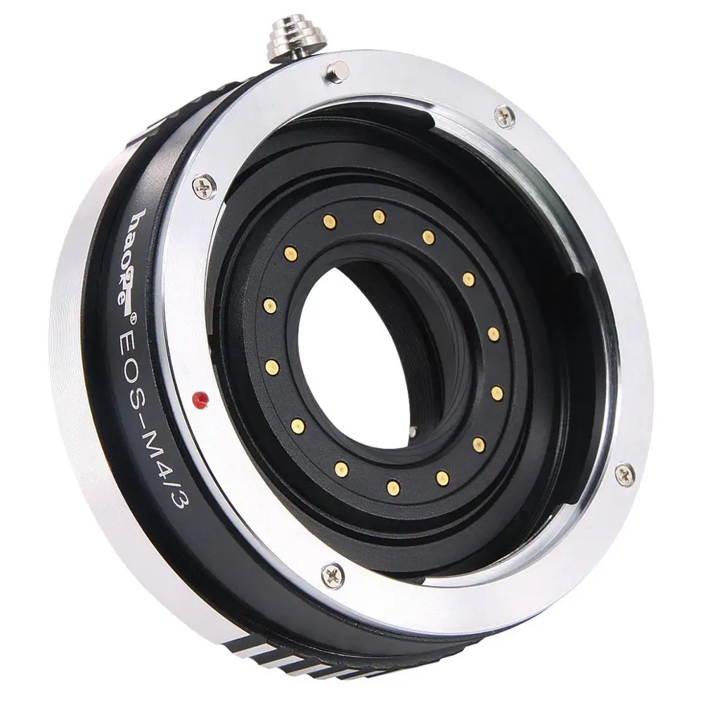 Адаптер для объектива Встроенная Регулируемая Диафрагма Canon EOS EF объектив Olympus и