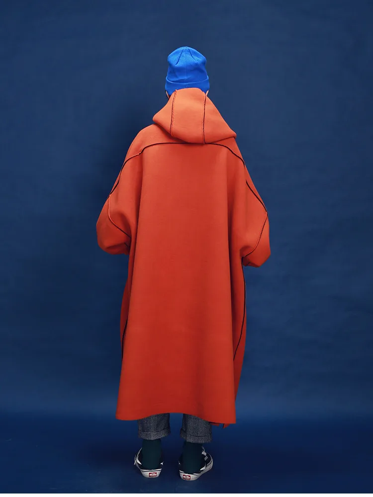 Длинный Женский Тренч из флиса с капюшоном 2020|trench coat long|trench coatfleece trench |