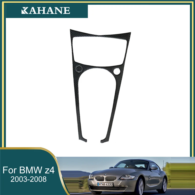 

For (Left Drive) BMW Z4 03-08 Gear Shift Console Panel 2-piece Set Car Accessories Interior Carbon Fiber Stickers Decorative