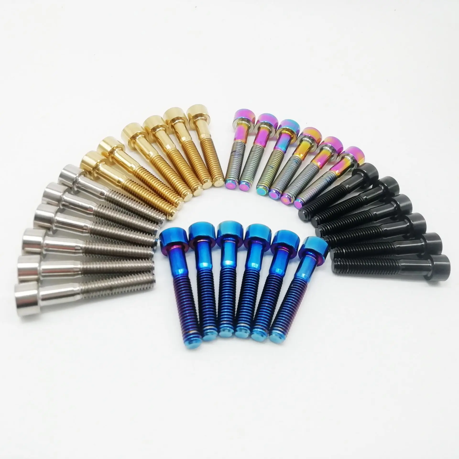 Болты M6x35 мм для велосипедной гарнитуры титановые шестигранные головки горных