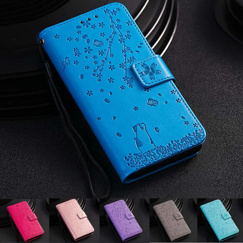 Кожаный чехол-книжка для Samsung Galaxy S10 e S8 S9 Plus A10 A20 A30 A40 A50 S A80 A70 M10 20 A6 A7 A8 2018
