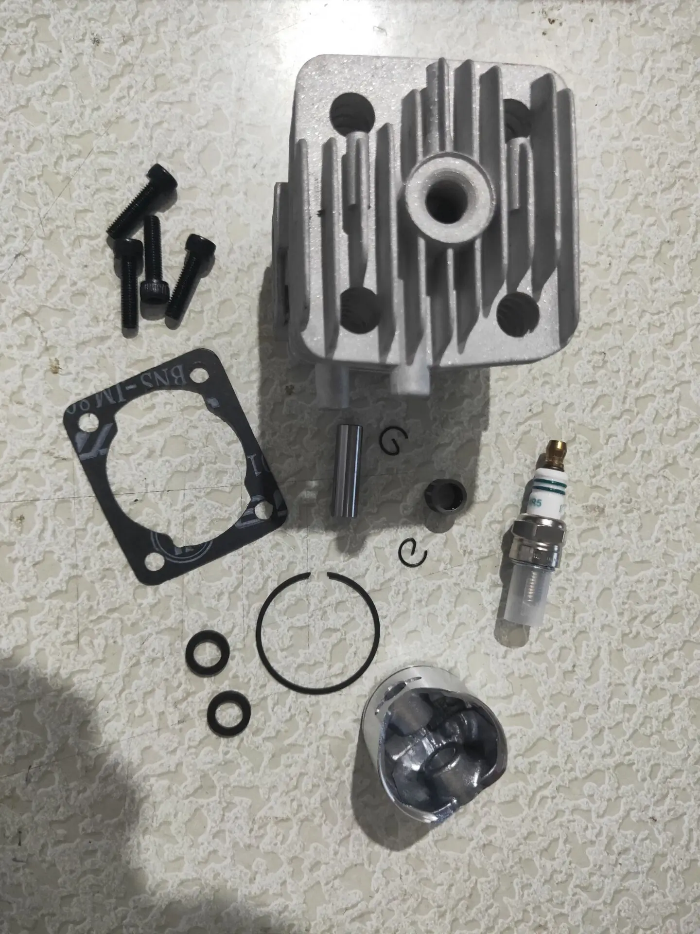 Набор головки цилиндра 30,5CC 4 болта для двигателей X-max Rovan Kingmotor Topspeed 1/5 Hpi Baja 5b 5t 5sc Losi Rc Car Parts.