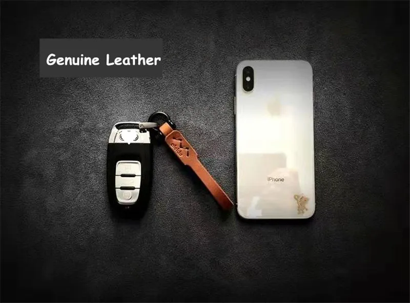 UYNM ручной работы из натуральной воловьей кожи брелок для ключей автомобиля Mercedes