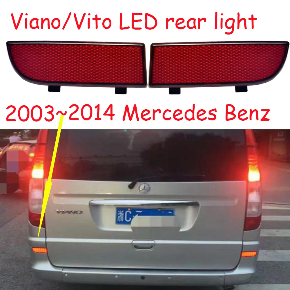 

2003 ~ 2014 год бампер автомобиля хвост светильник для Вито, виано, хвост светильник стоп-сигнал светодиодный автомобильные аксессуары Taillamp для ...