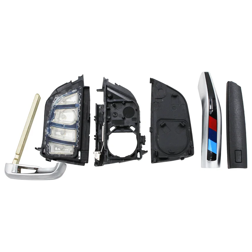 Новый запасной дистанционный смарт ключ брелок чехол 3 + 1 кнопка для BMW F 2 4 5 6 серии