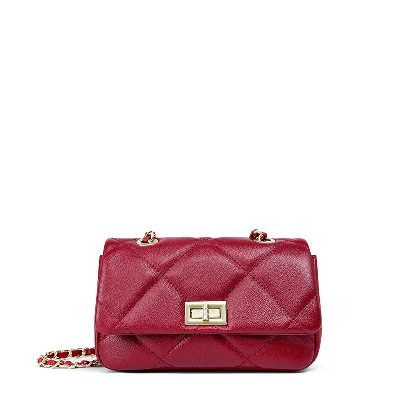 

Bags for Women Designer Bag Bolsa Feminina Handbag Bolso Mujer Genuine Leather Carteras Para 2021 Purses Aesthetic Fashion Chain