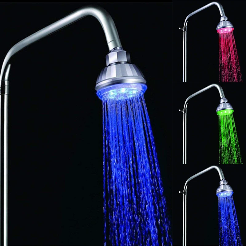 

Adjustable Automatic LED Colors Change Shower Head Facut Home Bathroom Decoration DNJ998