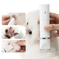 dog grooming kit pet electric shaver dog electric hair clipper 4 in 1 cat hair clipper pedicure shaver claw sharpening nail