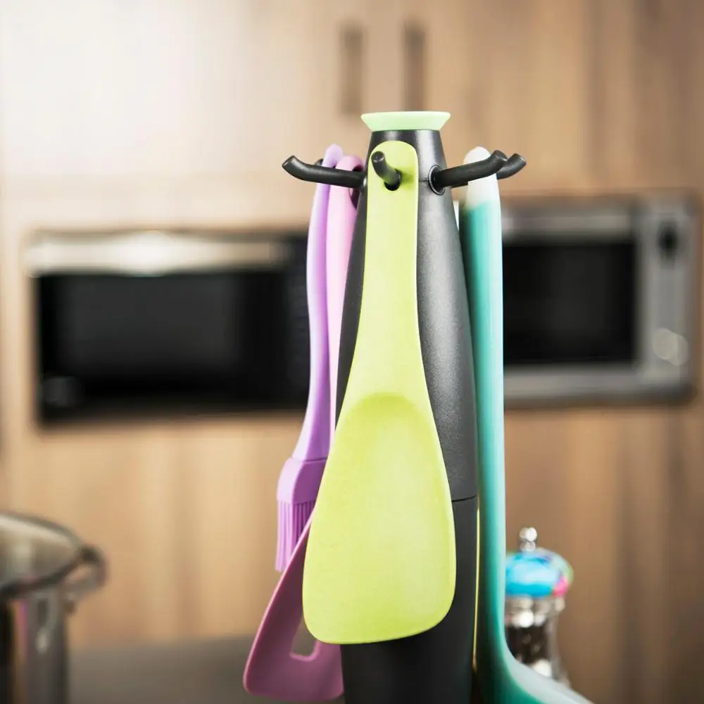 Fissman кухонный инструмент подставка для лопатки ложка с поворотом кронштейн