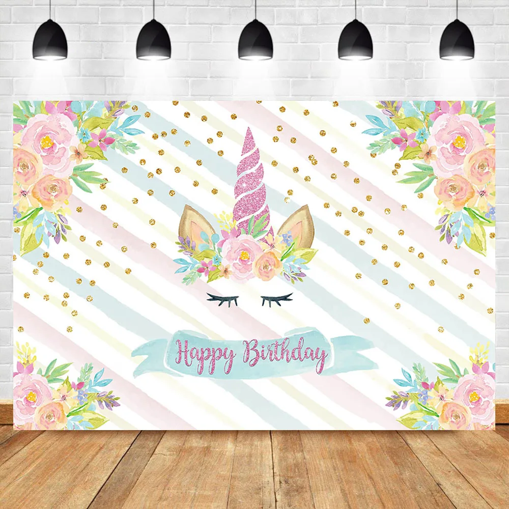 Фон для фотосъемки с изображением единорога и цветка | Электроника