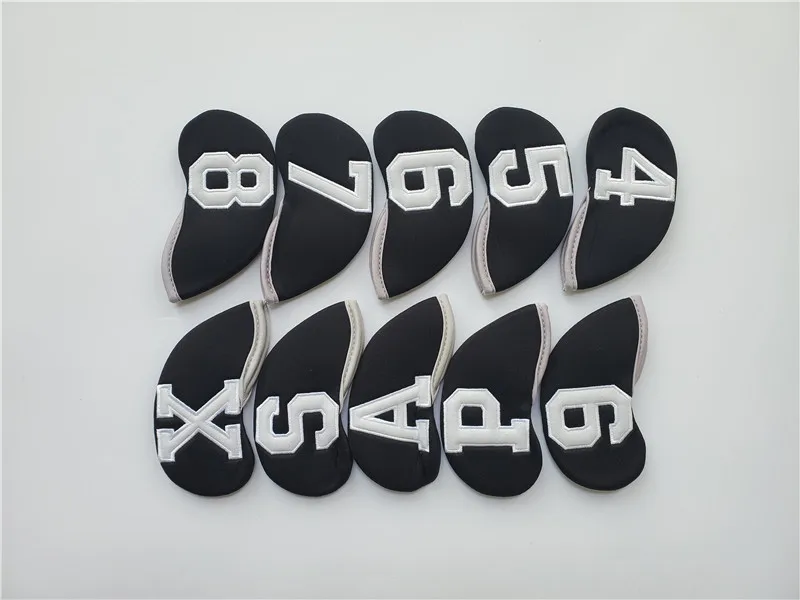 Новинка чехол для гольф-клубов 10 шт. 456789 Пакс железная оболочка гольфа головы