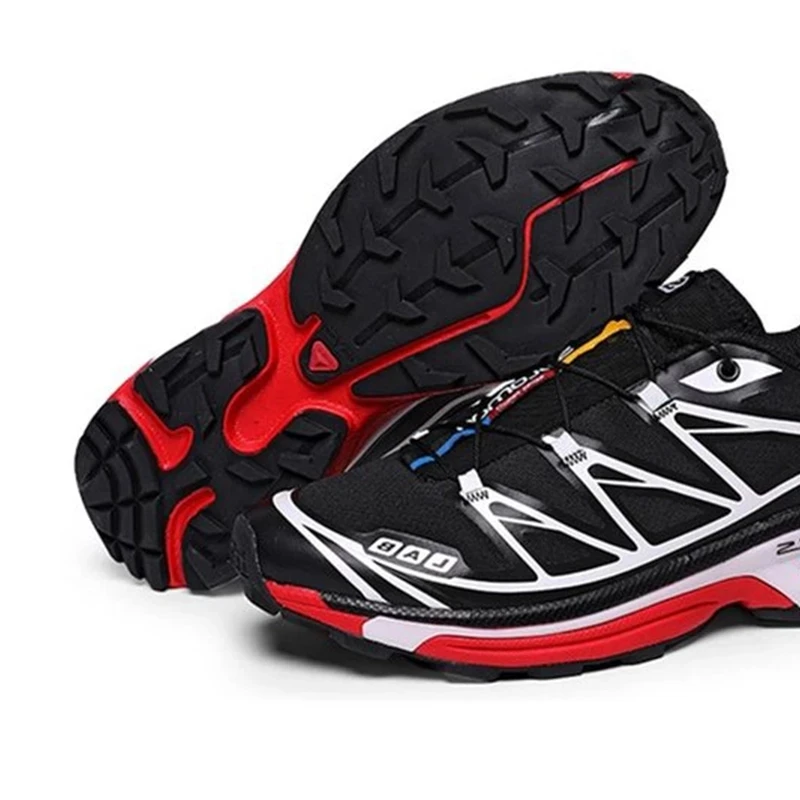

Salomn XT6-zapatos transpirables prr correr... zapatillas sin mangas antideslizantes para senderismo y deportes al aire libre