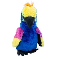 new ty beanie big eyes pea animal cute blue parrot soft plush stuffed toy doll child collection birthday christmas gift 15cm