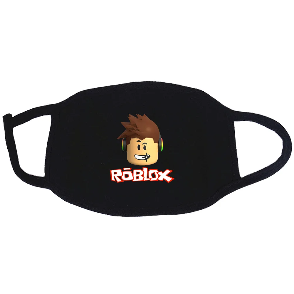 Robloxs Peripheral Protective Mask Anti Dust Smog Haze Repeated Use Windproof Warm for Man Women Face Washable | Дом и сад