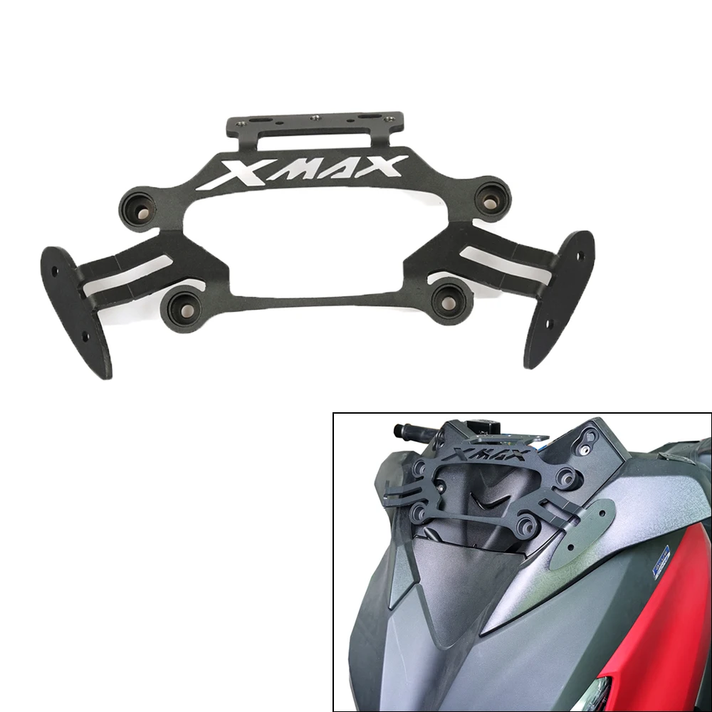Мотоциклетные зеркала заднего вида XMAX300 передний фиксированный стент Мобильный
