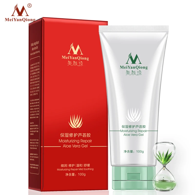 

Aloe Vera Gel 100g Face Moisturizer Whitening Anti Wrinkle Cream Dispel Acne marks Deep Hydration Sun Lotions Skin Repair