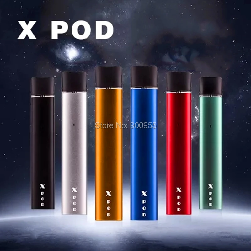 Электронная сигарета Kamry X Pod 280 мАч светодиодный светодиодным индикатором заряда