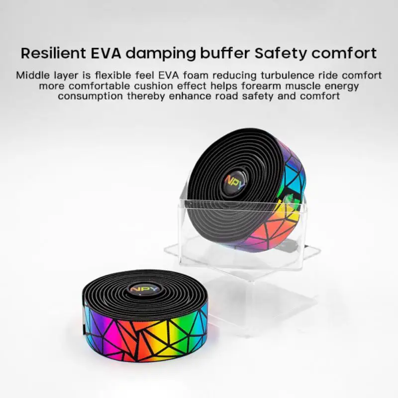 

Damping Shockproof Cycling Road Bicycle Race Bike Parts Liplasting NPY Biking Bike Handlebar Strap Bicycle Anti-slip Bar Tape