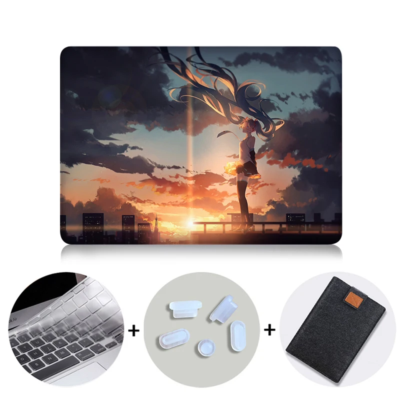 MTT чехол для ноутбука Macbook Air 11 13 дюймов чехол для Apple Mac book Pro retina 12 13,3 15 16 с сенсорной панелью A1706 A1989 A1932 - Цвет: MB07