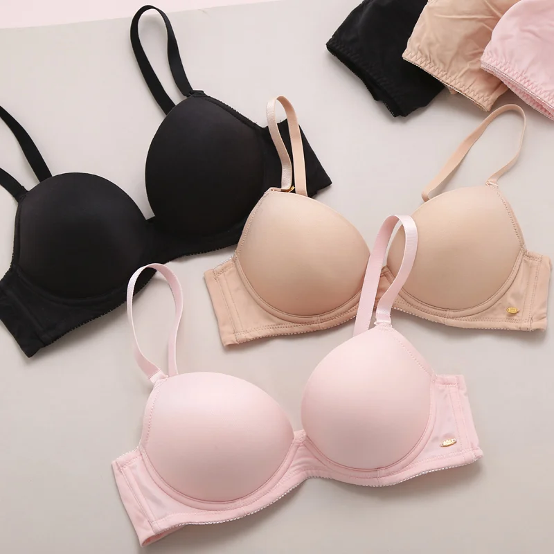 Бюстгальтер пуш ап женский Мягкий Бесшовный с чашками 1/2 71 7278|Комплекты нижнего