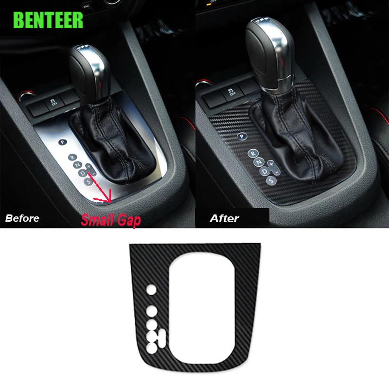 Переключатель передач из углеродного волокна для салона автомобиля