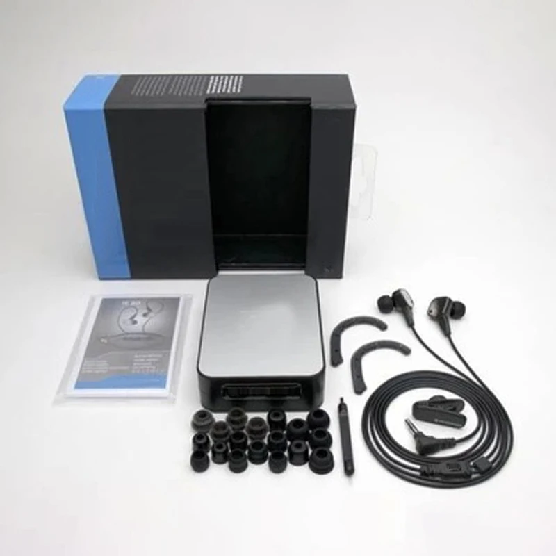 

High quality DIY IE80 In-Ear Earphone hifi subwoofer mobile earphone earplugs phone earphone universal Fast Free Shipping