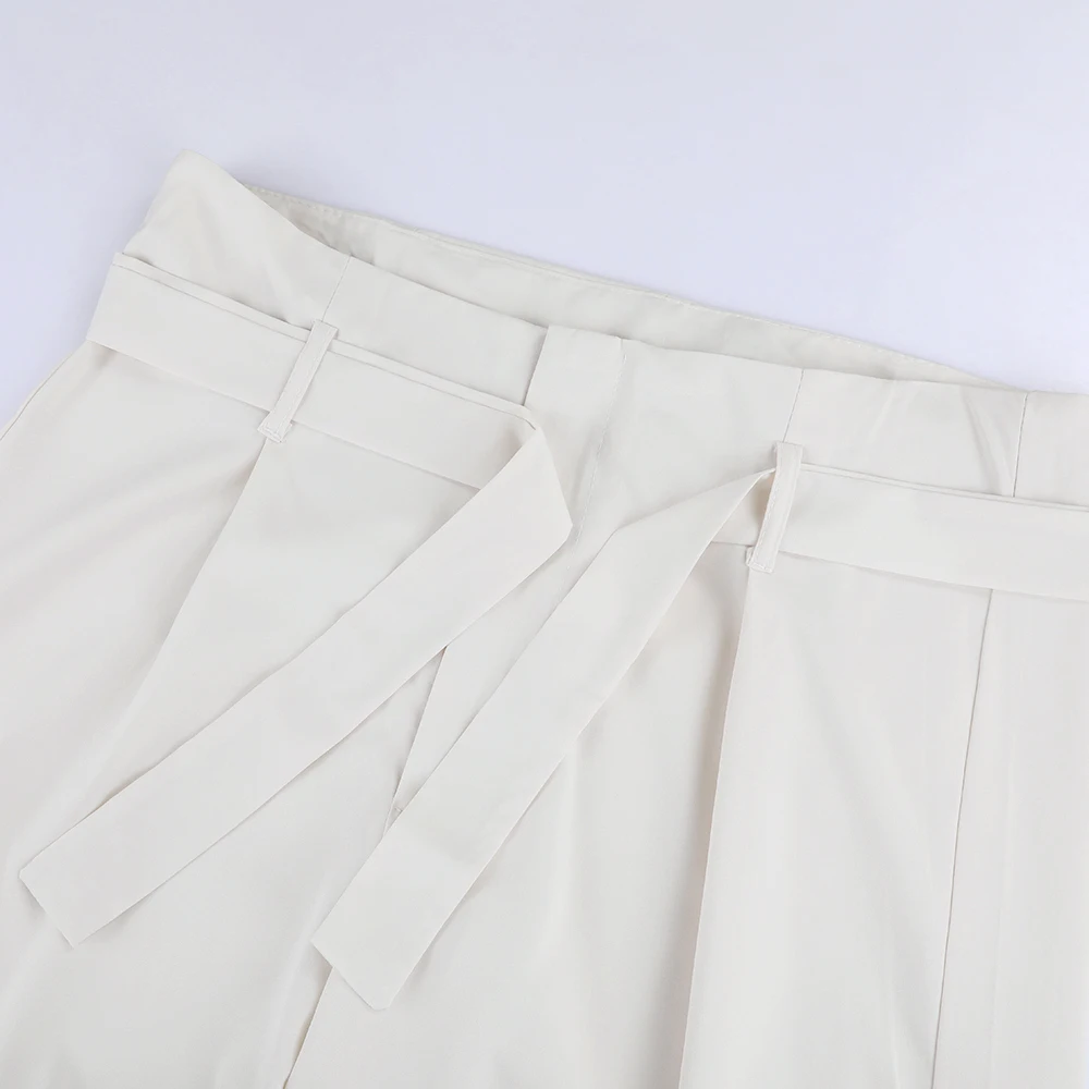 Женские свободные брюки палаццо повседневные с широкими штанинами в стиле